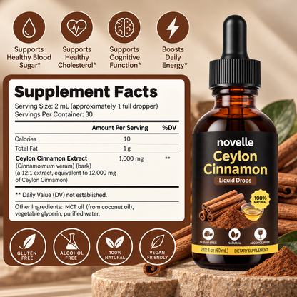 Ceylon Cinnamon Extract Drops