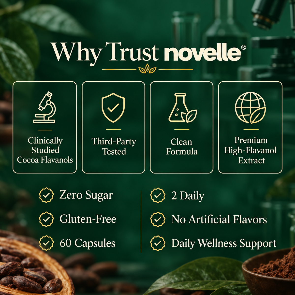 Cocoa Flavanols 600mg